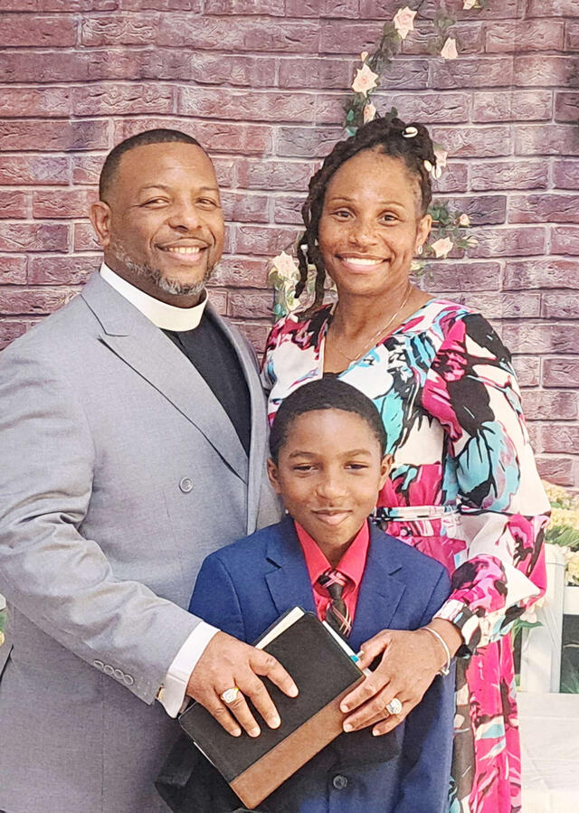 Pastor Dr. Miller and Elder Miller.